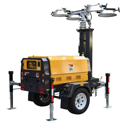 kaufen Bergbaugebiete Diesel-Leuchtturm Schleppleuchtturm Dieselgenerator Mobilleuchtturm online manufacture