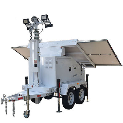 kaufen Industrielle Leuchtturm 96000Lms LED Mobilleuchtturm Veranstaltungen Solarleuchtturm online manufacture