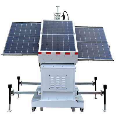 kaufen Portable Solar Light Tower Überwachungsturm Beleuchtung Bergbaubetrieb Mobilleuchtturm online manufacture