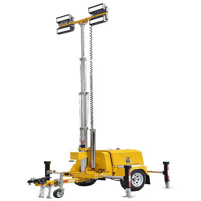 kaufen Mobile Light Tower 4m 6.5m 9m Height Telescopic Light Towers LED Diesel Light Tower Manufacturers online manufacture