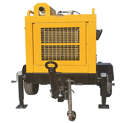 kaufen Kleine Dieselwasserpumpe Hochleistungs-Schlammpumpe Abwasserbehandlung Schmutzwasserpumpen-Set online manufacture