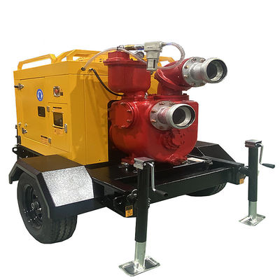 kaufen Diesel Engine Water Pump Trailer Emergency Pump Speed 1500rpm Agricultural Irrigation Water Pump online manufacture