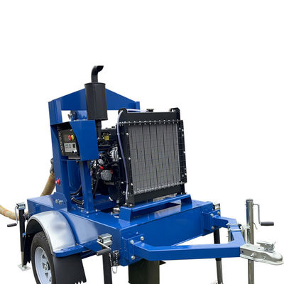 kaufen Trailer Mounted Water Pump Self Priming Sewage Pump High Performance Water Pump for Diesel Engine online manufacture