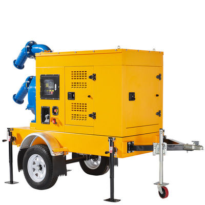 kaufen Trailer Sewage Pump Silent Self Priming Water Pump Set Multi-Port Valve Trash Water Pump online manufacture