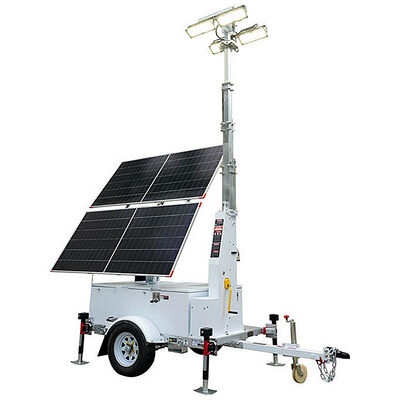 kaufen Affordable Solar Light Tower Working Temp -20℃~50℃ Integrated LED Lighting Event Venues Outdoor Light Tower online manufacture