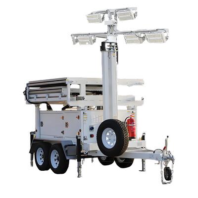 kaufen Hot Sale Solar-Light Tower sowohl Wohnsicherheit gewährleistet CCTV Kamera Portable LED Light Tower online manufacture