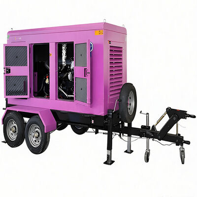 kaufen 100 kW leise Dieselgenerator 3 Phasen Dieselgenerator Anhänger montierte Dieselgenerator online manufacture
