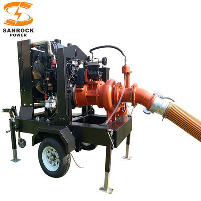 50 PS Trockenprimmpumpe Dieselmotor Selbstprimmung Zentrifugalwasserpumpe 44 kW