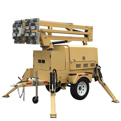 Auf Anhängern montierte Leuchtturme Frequenz 50/60HZ