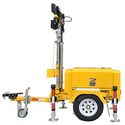 Bauleuchtturm Nennleistung 5KW/5KVA Mobilleuchtturm Tragbarer Dieselleuchtturm