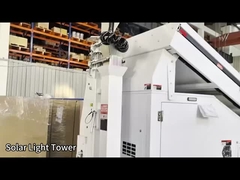 Tragbarer Generator-Lichtmast Notfall-Einsatzbereiche LED-Turmbeleuchtung Solar-Lichtmast