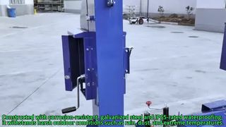 Erschwinglicher Solar-Lichtturm, erneuerbare Energie, mobiler LED-Lichtturm
